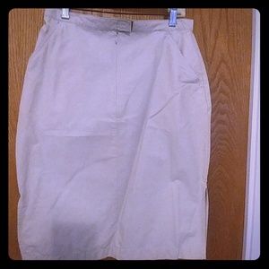 Simple a-line casual skirt